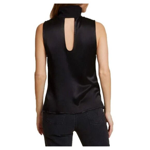 Nation Ltd danielle mockneck tank Black Women’s Sleeveless Top Size Small NWT - Picture 2 of 11